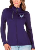 Charlotte Hornets Womens Antigua Generation Light Weight Jacket - Purple