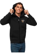 Pittsburgh Penguins Antigua Protect Full Zip Jacket - Black