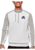 Colorado Avalanche Antigua Team Pullover Jackets - White