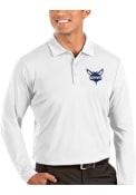 Charlotte Hornets Antigua Tribute Polo Shirt - White