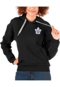 Toronto Maple Leafs Womens Antigua Victory Pullover - Black