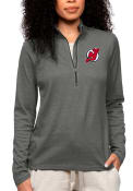 New Jersey Devils Womens Antigua Epic Pullover - Charcoal