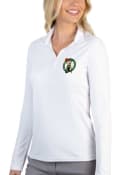 Boston Celtics Womens Antigua Tribute Polo Shirt - White