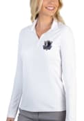 Dallas Mavericks Womens Antigua Tribute Polo Shirt - White