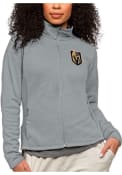 Vegas Golden Knights Womens Antigua Course Full Zip Jacket - Grey