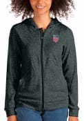 USWNT Womens Antigua Absolute Pullover - Charcoal