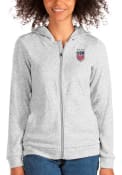 USWNT Womens Antigua Absolute Pullover - Grey