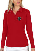 Toronto Raptors Womens Antigua Tribute Polo Shirt - Red