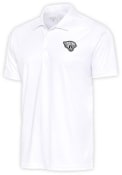 Jacksonville Jaguars Antigua Metallic Logo Tribute Polo Shirt - White