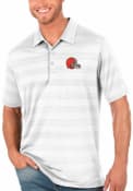 Cleveland Browns Antigua Compass Polo Shirt - White