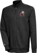 Cleveland Browns Antigua Action Light Weight Jacket - Black