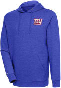 New York Giants Antigua Action Pullover Jackets - Blue