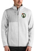 Boston Celtics Antigua Fortune Full Zip Jacket - Grey