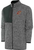 Cleveland Cavaliers Antigua Fortune Full Zip Jacket - Grey