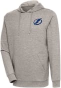 Tampa Bay Lightning Antigua Action Pullover Jackets - Oatmeal