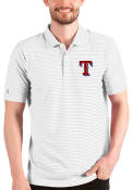 Texas Rangers Antigua Esteem Polo Shirt - White
