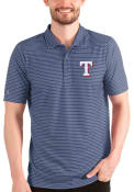 Texas Rangers Antigua Esteem Polo Shirt - Blue