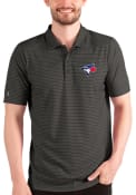 Toronto Blue Jays Antigua Esteem Polo Shirt - Black