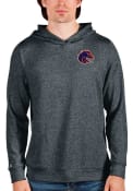 Boise State Broncos Antigua Absolute Hooded Sweatshirt - Charcoal