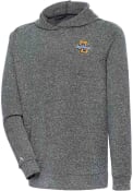 Marquette Golden Eagles Antigua Absolute Hooded Sweatshirt - Charcoal