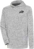 Navy Midshipmen Antigua Absolute Hooded Sweatshirt - Grey