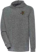 Vermont Catamounts Antigua Absolute Hooded Sweatshirt - Charcoal