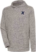Xavier Musketeers Antigua Absolute Hooded Sweatshirt - Oatmeal