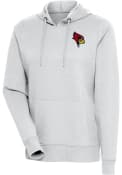 Illinois State Redbirds Antigua Action Pullover Jackets - Grey
