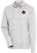 Texas State Bobcats Antigua Action Pullover Jackets - Grey