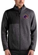 Boise State Broncos Antigua Fortune Full Zip Jacket - Grey