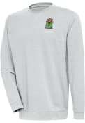 Marshall Thundering Herd Antigua Reward Crew Sweatshirt - Grey
