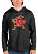 Maryland Terrapins Antigua Absolute Hooded Sweatshirt - Black