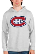Montreal Canadiens Antigua Absolute Hooded Sweatshirt - Grey