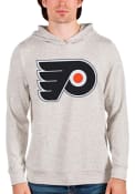 Philadelphia Flyers Antigua Absolute Hooded Sweatshirt - Oatmeal