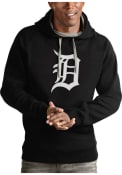 Detroit Tigers Antigua Victory Hooded Sweatshirt - Black