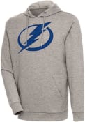 Tampa Bay Lightning Antigua Action Pullover Jackets - Oatmeal