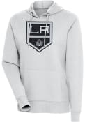 Los Angeles Kings Womens Antigua Action Pullover - Grey