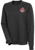 Toronto FC Womens Antigua Action Crew Sweatshirt - Black