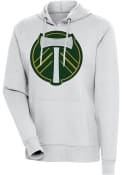 Portland Timbers Womens Antigua Action Pullover - Grey
