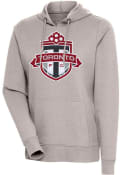Toronto FC Womens Antigua Action Pullover - Oatmeal