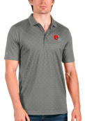 Cleveland Browns Antigua Spark Polo Shirt - Grey