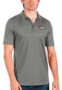 Denver Broncos Antigua Spark Polo Shirt - Grey