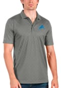 Detroit Lions Antigua Spark Polo Shirt - Grey