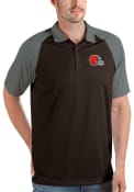 Cleveland Browns Antigua Nova Polo Shirt - Brown