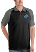 Detroit Lions Antigua Nova Polo Shirt - Black