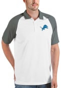 Detroit Lions Antigua Nova Polo Shirt - White