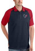 Houston Texans Antigua Nova Polo Shirt - Navy Blue