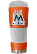 Miami Marlins 24oz Powder Coated Stainless Steel Tumbler - Orange