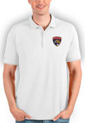 Florida Panthers Antigua Affluent Polo Polo Shirt - White