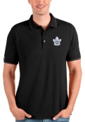 Toronto Maple Leafs Antigua Affluent Polo Polo Shirt - Silver